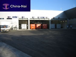Commercial kitchen mixed waste collection system