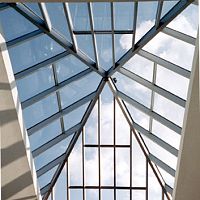 Double-glazed skylight SKYGARD 2500®with skylight frameglass