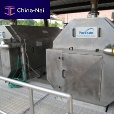 Drum screener Rotoshear® PFfor wastewater treatmentrotarysolid/liquid