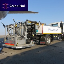 Self-propelled toilet truck 6022for airport