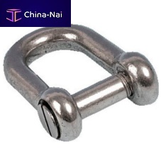 Straight shackle for sailboats 92440 seriesforgedstainless steel