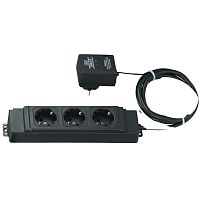 Overvoltage arrester power strip 3 socket