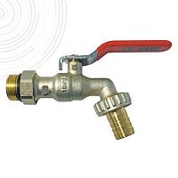 Handbasin single tap 15-15Rwall-mountedbrassoutdoor