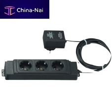 Overvoltage arrester power strip 3 socket