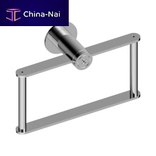 Towel ring Zoom.7wall-mountedchromed metalsatin