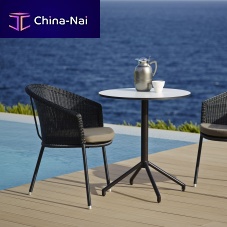 Contemporary garden chair TRINITY : 5423outdoorrattanstackable