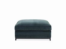 Traditional ottoman HUGO HUG 42Zfabricwith removable cushionindoor