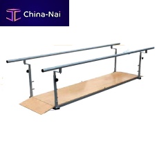 Height-adjustable rehabilitation parallel bars TNCH 1base-mounted