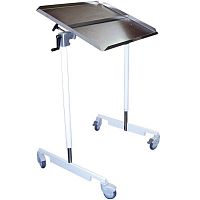 Stainless steel instrument table