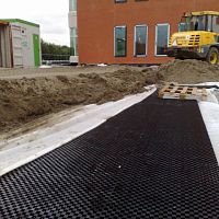 Polypropylene drainage membrane SANDWICHPANEL 74 for vertical drainagehorizontal drainagefoundation