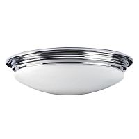 Traditional ceiling light BROMPTONroundglassmetal