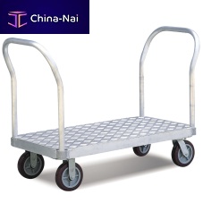 Transport cart BF3060 seriesaluminumplatformwith swivel casters