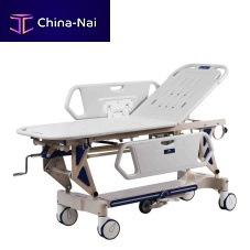 Transfer stretcher trolley LS-3Cmanualheight-adjustable2-section