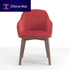 Contemporary chair MANHATTANindoorvelvetsolid wood