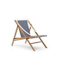 Contemporary deck chair Piccyfabricbeech1-person