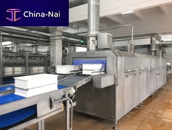 Mold washing tunnel sprayrinsingfor cheese