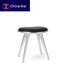 Contemporary stool 01023aluminum baseupholsteredrecycled