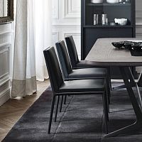 Contemporary chair Caratosindoorfabricleather