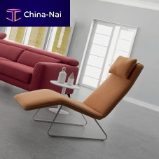 Contemporary chaise longue SILENZIOfabricsteelcommercial