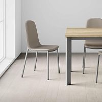 Contemporary chair MOLYindoorfabricplywood