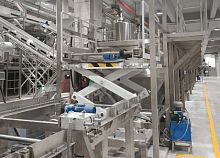 Fixed scissor lift platform SJG2.6-1.9