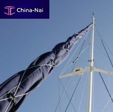 Protective cover for sailboatsfurling headsail