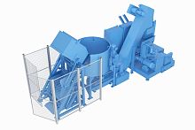 Chip recycling plant