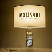 Table lamp S005glassfabriccontemporary