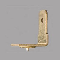 Flat plug FL6,3threadedstainless steelaluminum