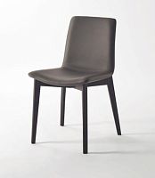 Contemporary chair Charlotteindoorfabricleather