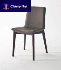 Contemporary chair Charlotteindoorfabricleather