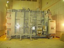 Power transformer dryfloor-standinggas-insulated