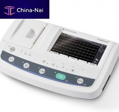 Resting electrocardiograph Cardiofax C12-channeldigitalwith printer
