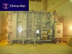 Power transformer dryfloor-standinggas-insulated