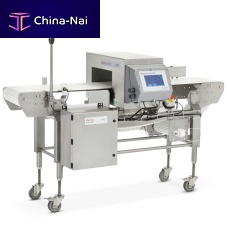 Tunnel type metal detector for the food industry