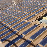 PV roof tile MONTAGNAclay