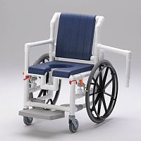 Active wheelchair DR 100 PPGshowerwith legrestwith armrests