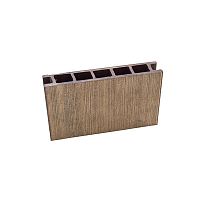 Composite deck board NFC seriesnatural fiberwood lookclip-on