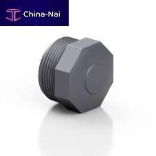 Hexagonal plug RERTAE seriesthreadedPVC-Upipe