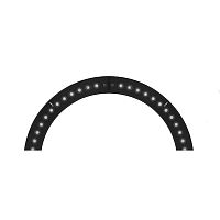 Recessed floor light fixture Lun-Up Evorecessed wallLEDcurved