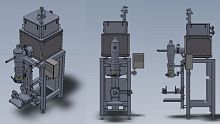 Weigher for the food industry VBSWfor powdersfor dosing