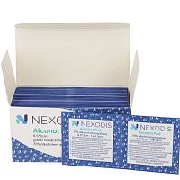 Alcohol swab box of 100