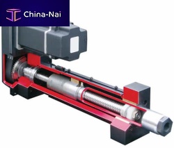 Linear actuator electricball screwwith parallel motor