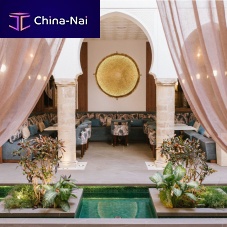 Traditional hotel room furniture set