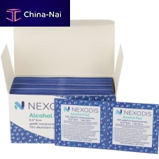 Alcohol swab box of 100