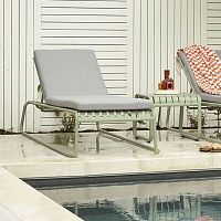 Contemporary sun lounger Brightonaluminumaluminiumcommercial