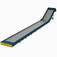 Belt conveyor metal beltinclinedtransport