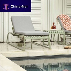 Contemporary sun lounger Brightonaluminumaluminiumcommercial