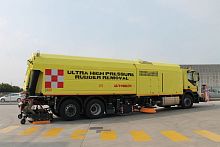 Airport runway cleaning machine TSG truck-mountedfor surface cleaningfor rubber removal