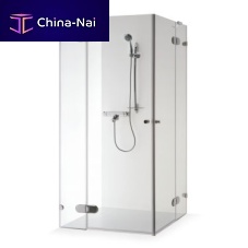 Glass shower cubicle LIEPA PLUSwith hinged doorrectangular
